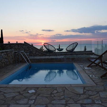 Villa Thetis With Private Pool Where The Sunsets Fade Away Айос-Никитас Экстерьер фото