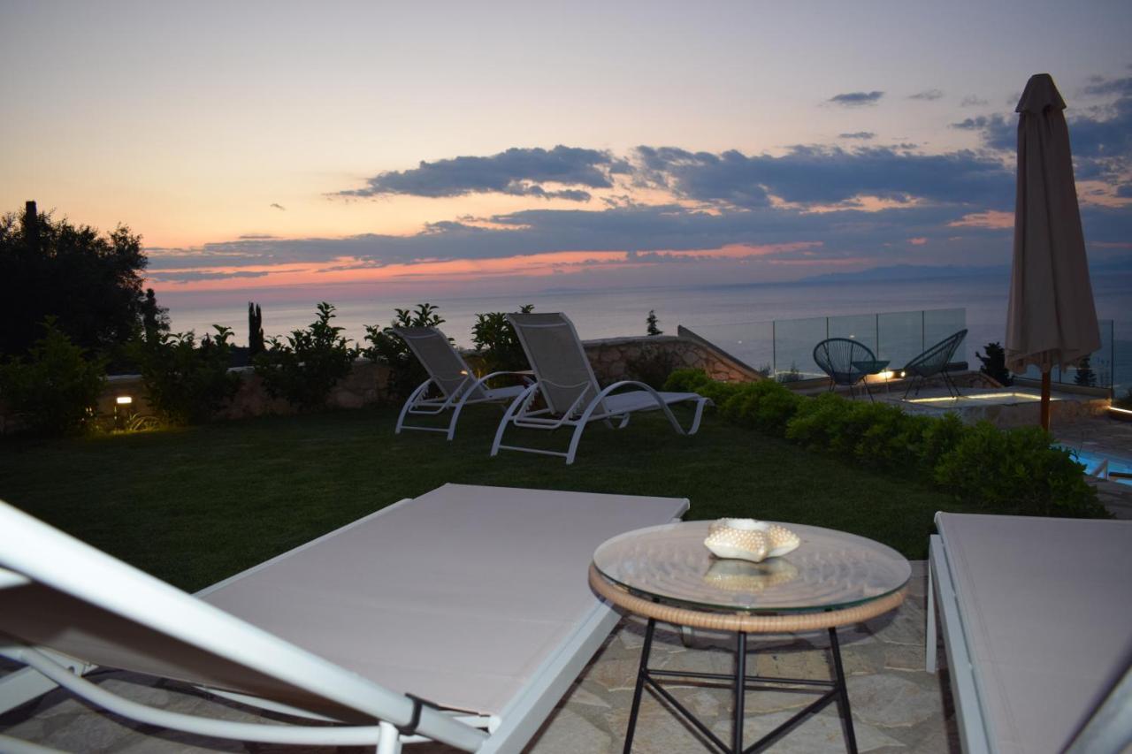 Villa Thetis With Private Pool Where The Sunsets Fade Away Айос-Никитас Экстерьер фото