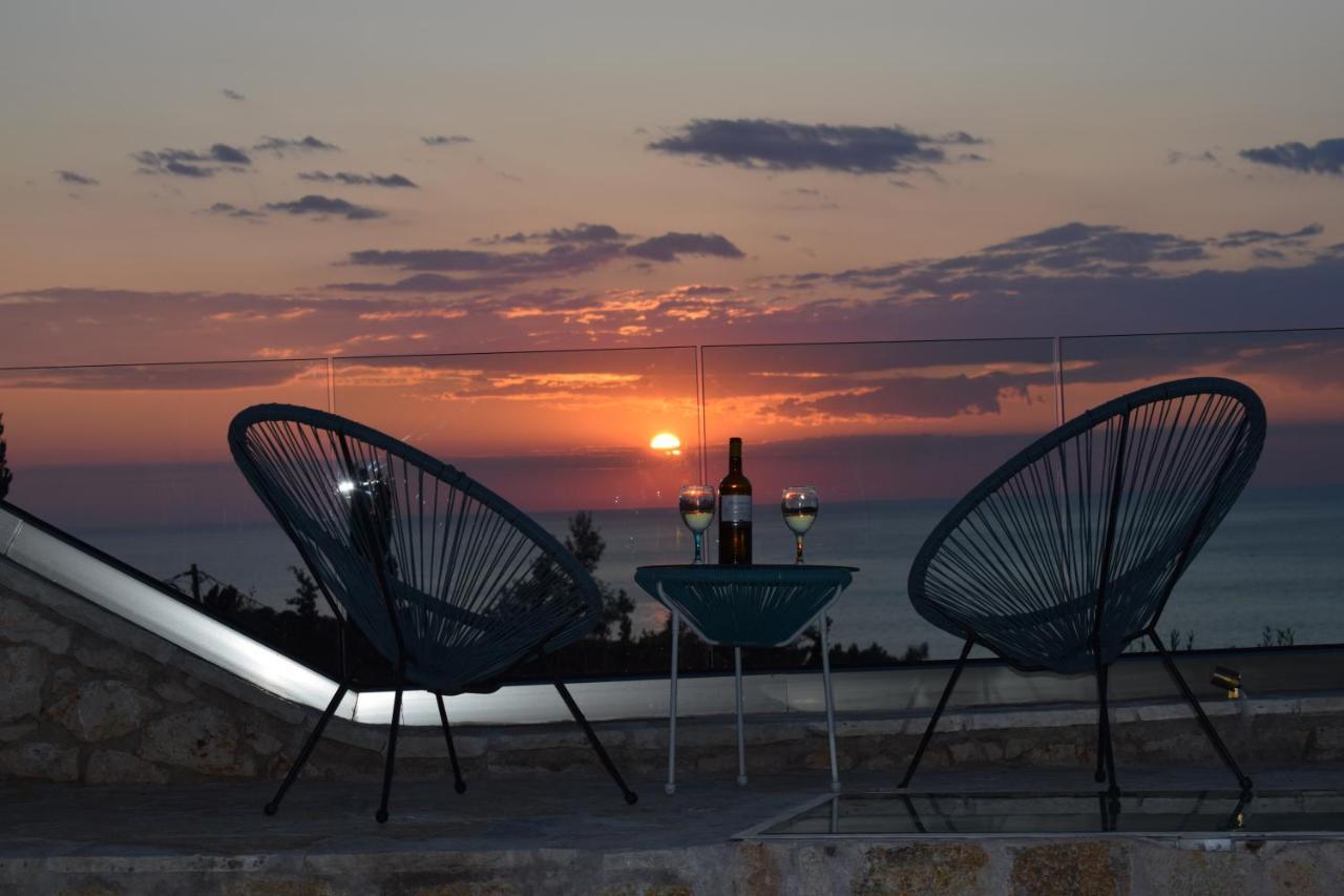 Villa Thetis With Private Pool Where The Sunsets Fade Away Айос-Никитас Экстерьер фото