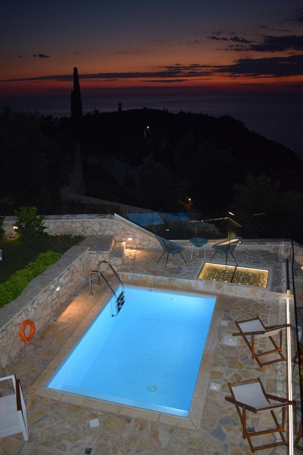 Villa Thetis With Private Pool Where The Sunsets Fade Away Айос-Никитас Экстерьер фото