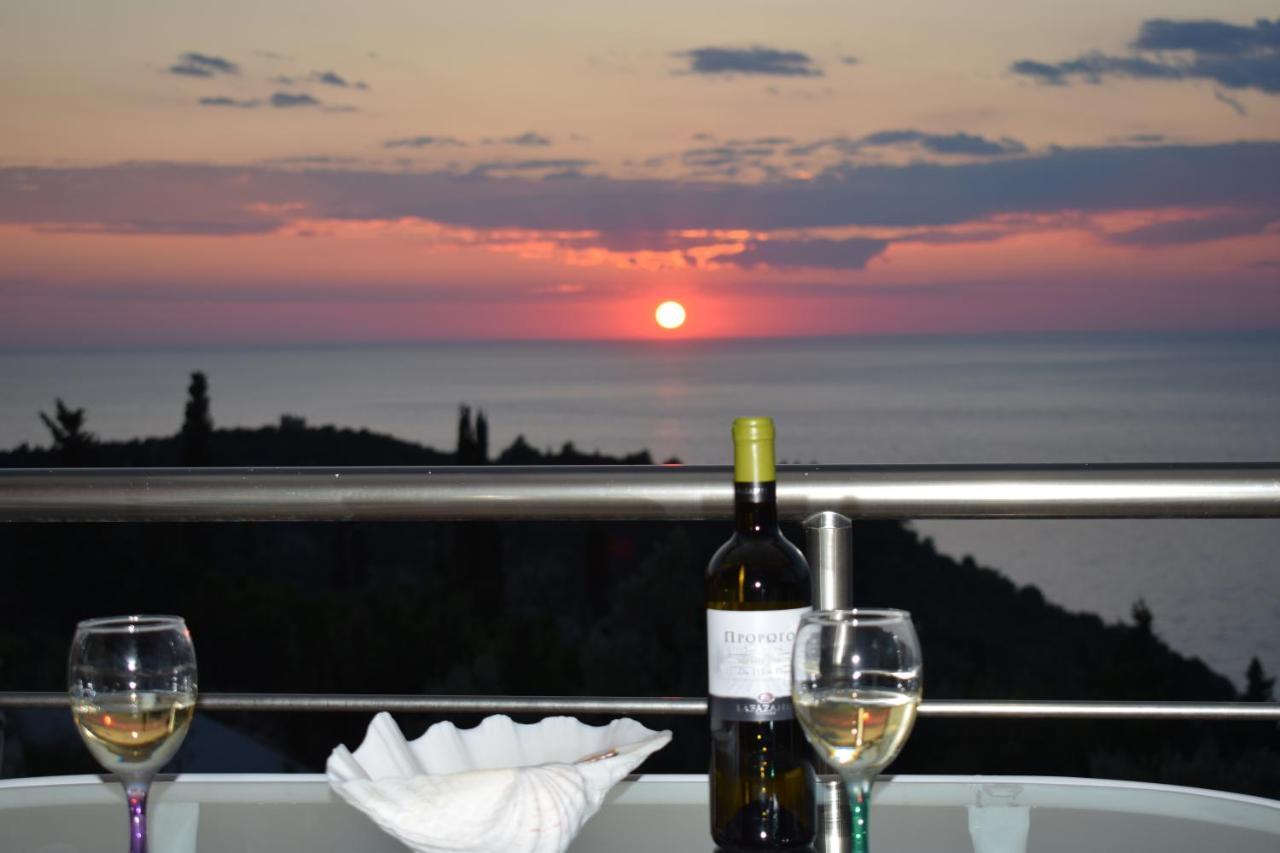 Villa Thetis With Private Pool Where The Sunsets Fade Away Айос-Никитас Экстерьер фото